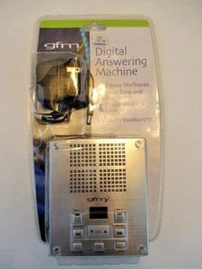 GFM Digital Answering Machine Calling Screening Remote Operation Cord New NIP - Zdjęcie 1 z 9