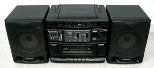 Panasonic RX-DS520 - Portable Stereo CD System - Vintage - Cassette Tape Boombox - Picture 1 of 5