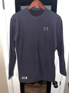 Under Armour Tactical Mens XXL Black UA Tech Long Sleeve Quick Dry Tight Fit - Picture 1 of 5