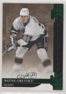 2019-20 Upper Deck Artifacts Legends Emerald /99 Wayne Gretzky #160 HOF