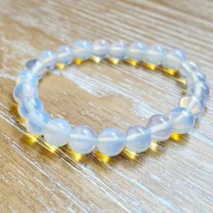 6mm - Opalita Mala y Cuentas Naturales Pulsera de Piedras Preciosas Reiki Yoga Regalo Cristal - Imagen 1 de 5