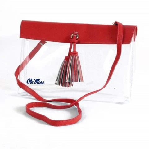 Ole Miss Rebels NCAA Desden Rara Clear Purse Cover