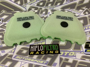 2 x NEW Hiflo Racing Dual Stage Foam Air Filter for Yamaha YZ250F 2019 2020 - Picture 1 of 1