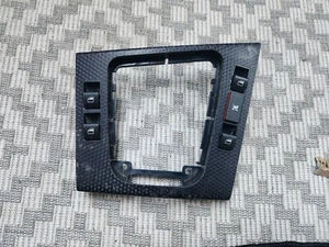 BMW E46M SPORT TOURING ELEKTRISCHER FENSTERSCHALTER PANEL CARBON EFFEKT - Bild 1 von 3