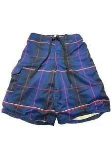 OP Blue Swim Trunks Shorts Boys Sz S Some Scratches On Back, See Pics - Picture 1 of 10