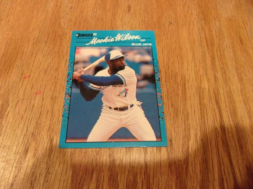 MOOKIE WILSON 1990 DONRUSS THE BEST OF THE AMERICAN LEAGUE BASEBALL CARD - Image 1 of 1