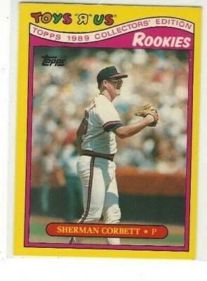 1989 TOPPS TOYS'R'US ROOKIES BASEBALL SINGLES #'S 1-33 - Image 1 of 2