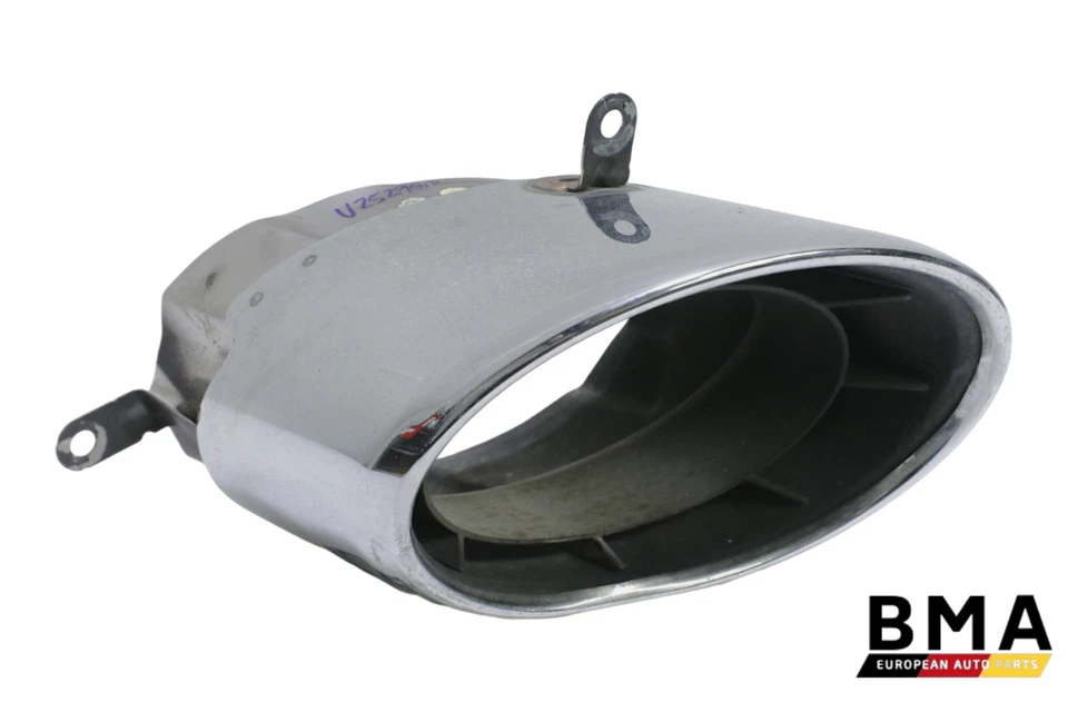 Punta de tubo de escape cromado lado izquierdo trasero audi r8 v10 4s 2021 2022 2023 OEM Foto 1 de 4