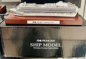 Princess Cruises Pewter Cruise Ship Model Metal Collectibles - Ruby Princess - Picture 1 of 1
