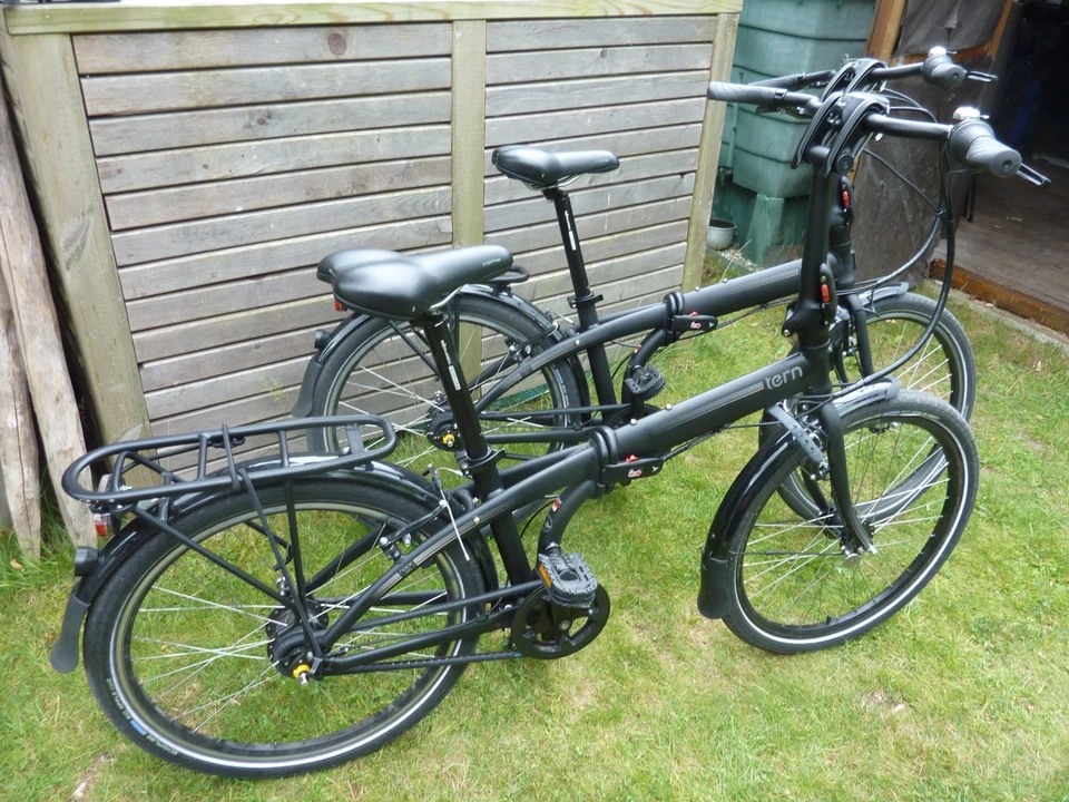 2 x Faltrad TERN Node D7i 24''  Satin Schwarz Bronze Matt - Bild 1 von 4