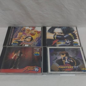 Neo Geo CD The King of Fighters 94 95 96 97 4-piece set