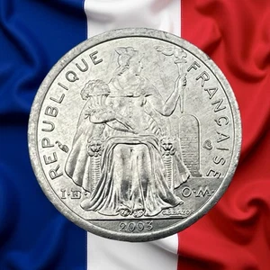 Französisch-Polynesien 2003 1 Franc - UNC - Kombischiff - Bild 1 von 2