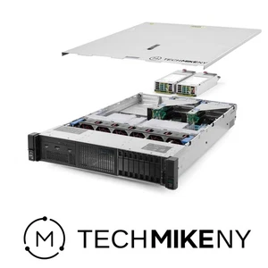 HP ProLiant DL380 G10 Server 2x Platinum 8160 2.10Ghz 48-Core 64GB RAM 8x 2TB - Picture 1 of 5