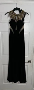 Vestido largo negro para mujer Camille La Vie talla 2 - Imagen 1 de 4