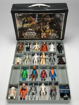 Figura de acción Kenner Star Wars 1977 vintage estuche de coleccionista original ¡Bonita! ¡Sin precio base!! Foto 1 de 4