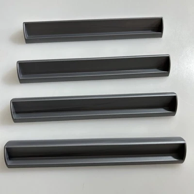 Scrabble UpWords 2 barras de plástico gris 2006 piezas de repuesto zam Foto 1 de 2