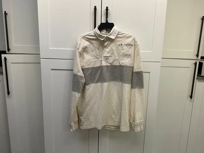 Vintage Ralph Lauren Bleecker Street Polo Rugby Rowing Club Shirt Mens Size L - Image 1 of 4