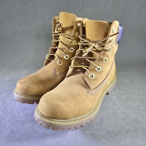 Timberland Women’s 6” Premium Waterproof Boots Wheat Nubuck Size 6M NWOT - Picture 1 of 12
