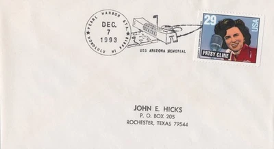 USS Arizona Memorial 1993 Honolulu Zayix Stamps 0325M0362 - Image 1 of 2