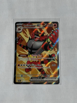 Incineroar ex 187/162 Sv05: Temporal Forces Holo - Image 1 of 2