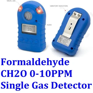 CH2O Formaldehyde Single Gas Detector Gas Monitor LED Display Alert 0-10PPM - Picture 1 of 12