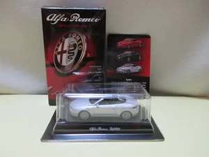 Kyosho 1/64 Alfa Romeo Minicar Collection 2 Spider Silver - Picture 1 of 9