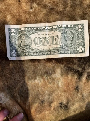Dollar Bill, Serial # J09902343A - Image 1 of 4