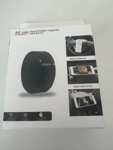 Strong Rotating Magnetic Car Phone Mount Holder For All Smooth Surface - Photo 1 sur 7