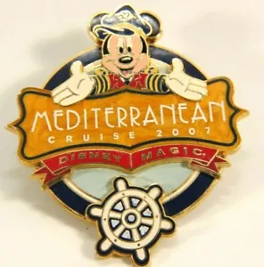 Disney Crociera nel Mediterraneo ~ Spilla Topolino Magica Disney - Foto 1 di 3