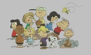 CACAHUETES, SNOOPY, CHARLIE MARRÓN, VARIEDAD DE TOALLAS DE BAÑO BORDADAS POR LAURA - Imagen 1 de 1