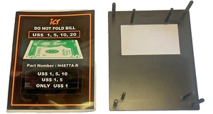 ICT PA7 A7 V7 Bill Acceptor Validator Mounting Face Plate - Picture 1 of 3