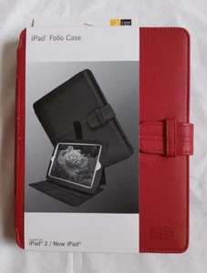 Case Logic Ipad 2/ New Ipad Folio Case Red (CLPDFL-RED) New/Free shipping - Picture 1 of 3