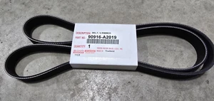 Toyota OEM Genuine Serpentine Drive Fan Belt 90916-A2019 Highlander Sienna Camry - Picture 1 of 3