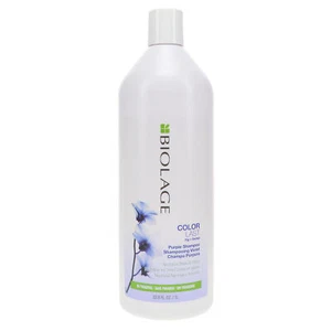 MATRIX BIOLAGE COLORLAST PURPLE SHAMPOO 33.8 OZ ~ Old Package