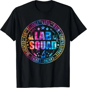 Lab Week 2025 Tie Dye Tech Medical Technician Scientist T-Shirt - Picture 1 of 4