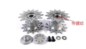 1/16 Scale Metal Sprockets for Henglong Sherman&Mato M4A3 RC Tank MT156S - Picture 1 of 1