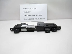 1996-2000 Lexus LS400 Heated Seat VSC Traction Control Switch Panel 758159 OEM - Picture 1 of 6