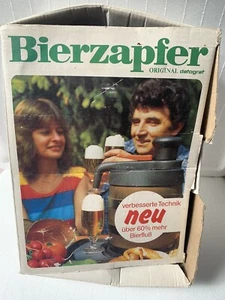 Bierzapfer Vintage Zapf-Anlage 5 Liter Original datograf, roten Zapfhahn . - Bild 1 von 9