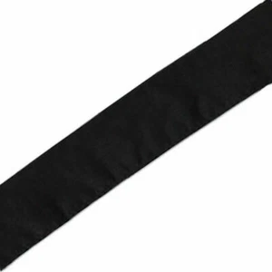 Black Martial Arts Headband 2 1/2" wide x 42" long for Karate Tkd - Picture 1 of 4