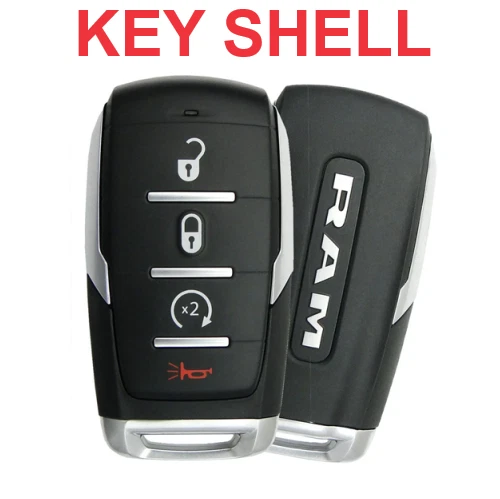 全新智能钥匙壳 适用于道奇 RAM 1500 2019 2020 2021 OHT-4882056 — 第 1/1 张图片