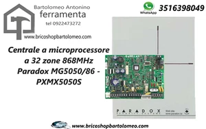 Centrale a microprocessore a 32 zone 868MHz Paradox MG5050/86 - PXMX5050S - Foto 1 di 1