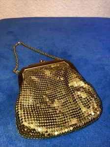 whiting Davis sequence chain-link handled mini purse - Picture 1 of 3