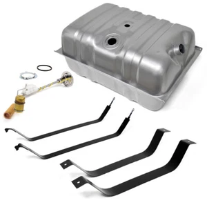 85-86 Ford Bronco 33 Gal. Fuel Tank Kit w/Non-EFI Sending Unit & Mounting Straps - Picture 1 of 3