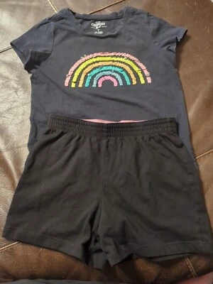 Conjunto de camisas y camisetas 7/8 arco iris lentejuelas abatibles Foto 1 de 4