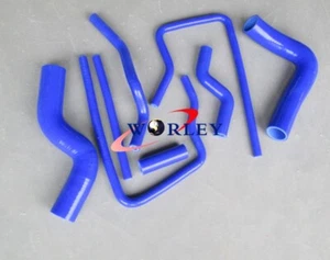 Blue Silicone Radiator hose For 1996-00 SUBARU WRX GT MK3/4/5/6 Impreza GC8 EJ20 - Bild 1 von 7