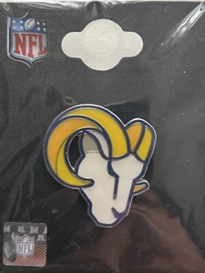 NEW 2020 Los Angeles Rams Logo NFL Team Collectable Lapel Metal Pin - Picture 1 of 2