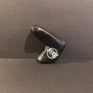 MG Golf Putter Headcover Black Blade Head Cover. - Picture 1 of 1