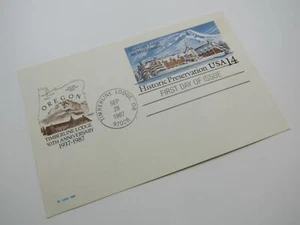 USPS Scott UX119 14c Timberline Lodge First Day of Issue Postal Card - Picture 1 of 7