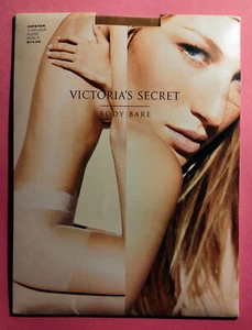 NUOVO Victoria's Secret Body Bare Control Top Hose Nude Ultra Trasparente Taglia A Gisele - Foto 1 di 6