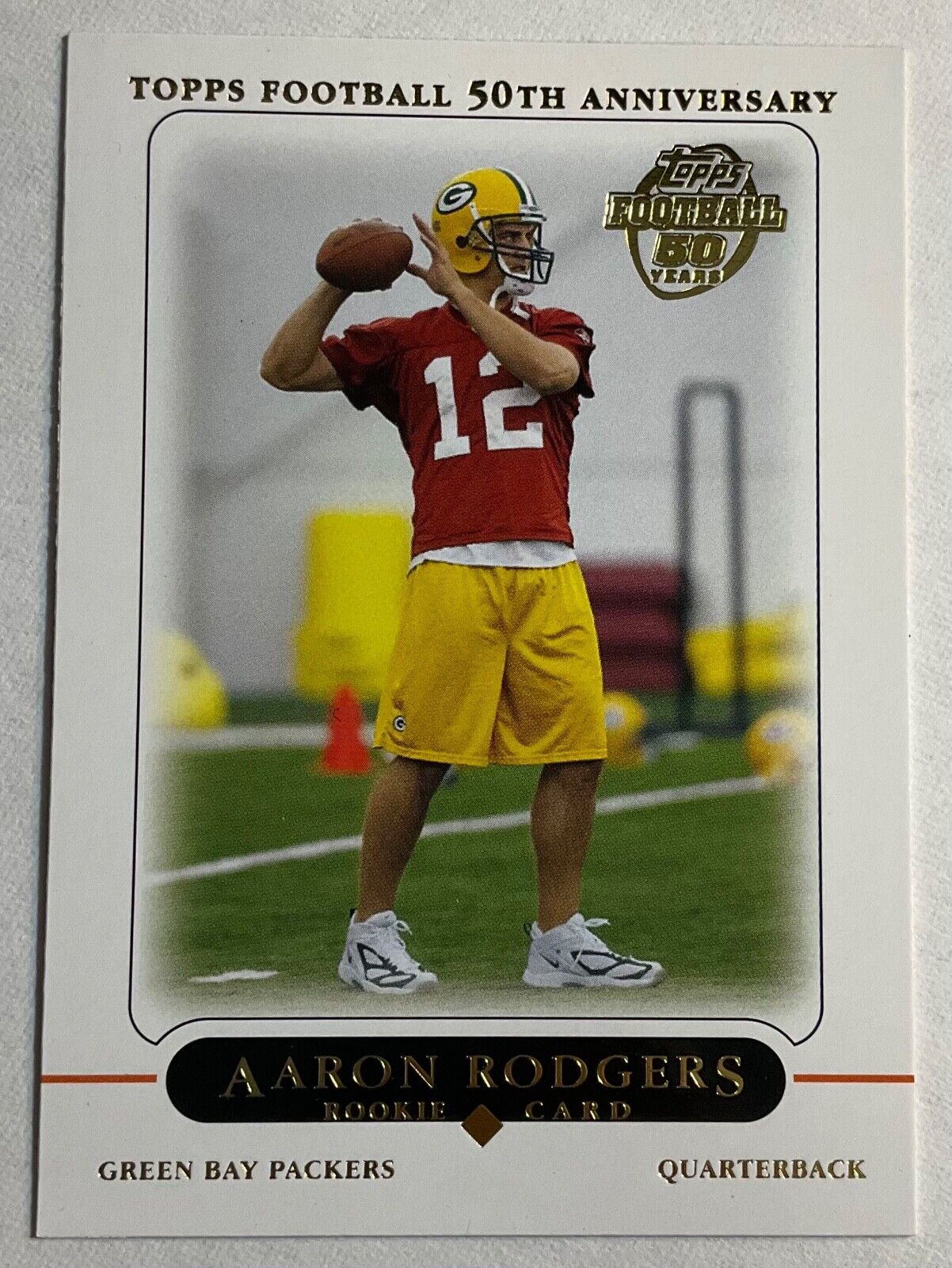 2005 Topps 50th Anniversary AARON RODGERS #431 Rc